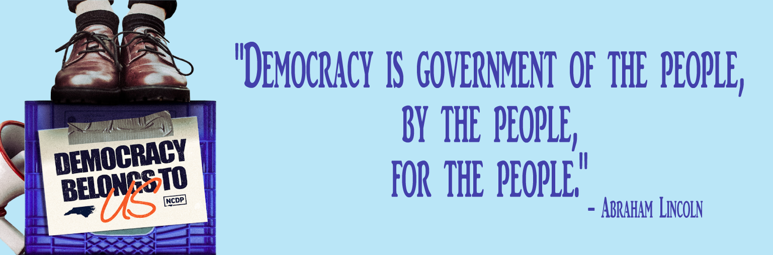Democracy Belongs to Us